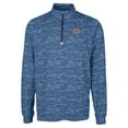 thumbnail image 2 of Men's Cutter & Buck Navy Chicago Bears  Traverse Camo Print Stretch Quarter-Zip Top, 2 of 3