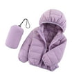 thumbnail image 2 of Veste Légère d'Hiver pour Enfants Filles Garçons 2-14T Doudoune Compressible Confortable, 2 of 9