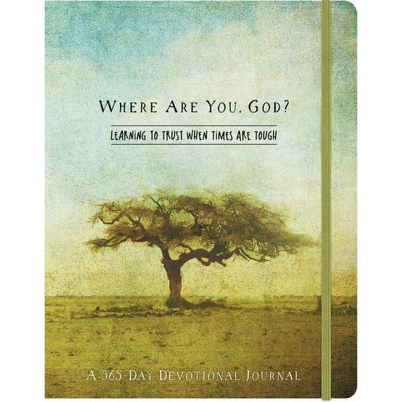 365-Day Devotionals Where Are You, God Flex Journal: Learning to Trust When Times Are Tough, (Hardcover)