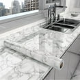 thumbnail image 2 of Marble Kitchen Oil-Proof Film Stove Waterproof Moisture-Proof Self-Adhesive Wallpaper Countertop Cabinet Renovation Tile Sticker, 2 of 9