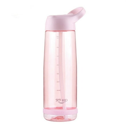 

PERZOE 550Ml850Ml1000Ml Curious Kid Portable Straw Cup Colorful Fashion Large Capacity Cup Outdoor Sports Water Bottle Men and Women Couple Water Cup