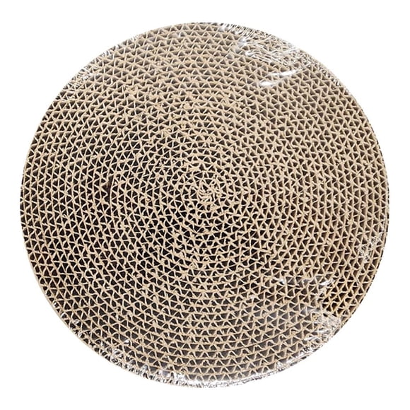 Rascador Prichos Circular Relievé Café