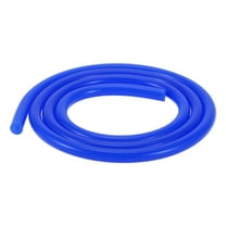 Unique Bargains 1 Pcs for Air and Water Silicone Vacuum Tubing Hose High Temperature Automotive Vacuum Line 5Ft 1/8" 3mm ID 2.5mm Thickness Blue