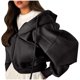 thumbnail image 2 of Top corto,Chaqueta informal con capucha para mujer, cierre frontal completo, manga larga con bolsillos, mezcla de poliéster, corte regular para uso diario, sopatenor, 2 of 7