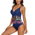 thumbnail image 6 of Scooby Doo Women's One Piece Swimsuits Tummy Control Bathing Suits V Neck Double Straps Swimwear Slimming XL, 6 of 8