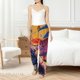 thumbnail image 4 of Balery Colorful Gecko Jungle Art Pantalones de pijama para mujer, pijamas ultraligeros, pantalones de estar por casa-X-Large, 4 of 6