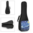 thumbnail image 4 of GLFILL Sac de Guitare Ukulélé Bleu 21/23/26/30 Pouces Support Imperméable Rangement Portable 30 Pouces, 4 of 9