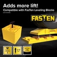 thumbnail image 5 of Camco FasTen Premium RV Leveling Trailer Ramp Kit - 2-Pack, Yellow (44535), 5 of 7