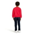 thumbnail image 3 of Dr. Seuss The Grinch Toddler Unisex Long Sleeve Red Sweatshirt, Sizes 12M-5T, 3 of 5