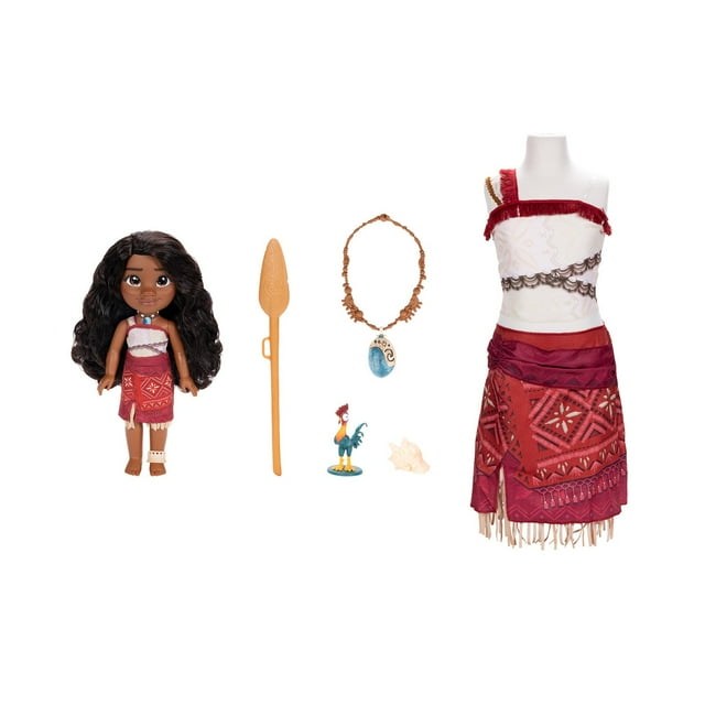 Disney Moana 2 Ultimate Moana Doll & Dress Up Set