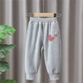thumbnail image 2 of Edvintorg 3-10 Years Kids Sweatpants Cute Printed Elastic Waisted Casual Cotton Thin Sports Pants Trousers Boys Athletic Pants Kids Clothes Girls, 2 of 3