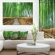 Chemin vers la Forêt de Bambous - Paysage Photographie Impression sur Toile – image 1 sur 3