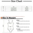 thumbnail image 3 of Wycnly Womens Swimsuits Tankini Swimsuit for Women Tankini Swimsuit One Piece Swimsuit Summer Fashion Plaid Print Hollowed Tie Fro Swim Suit Bathing Suits, 3 of 7