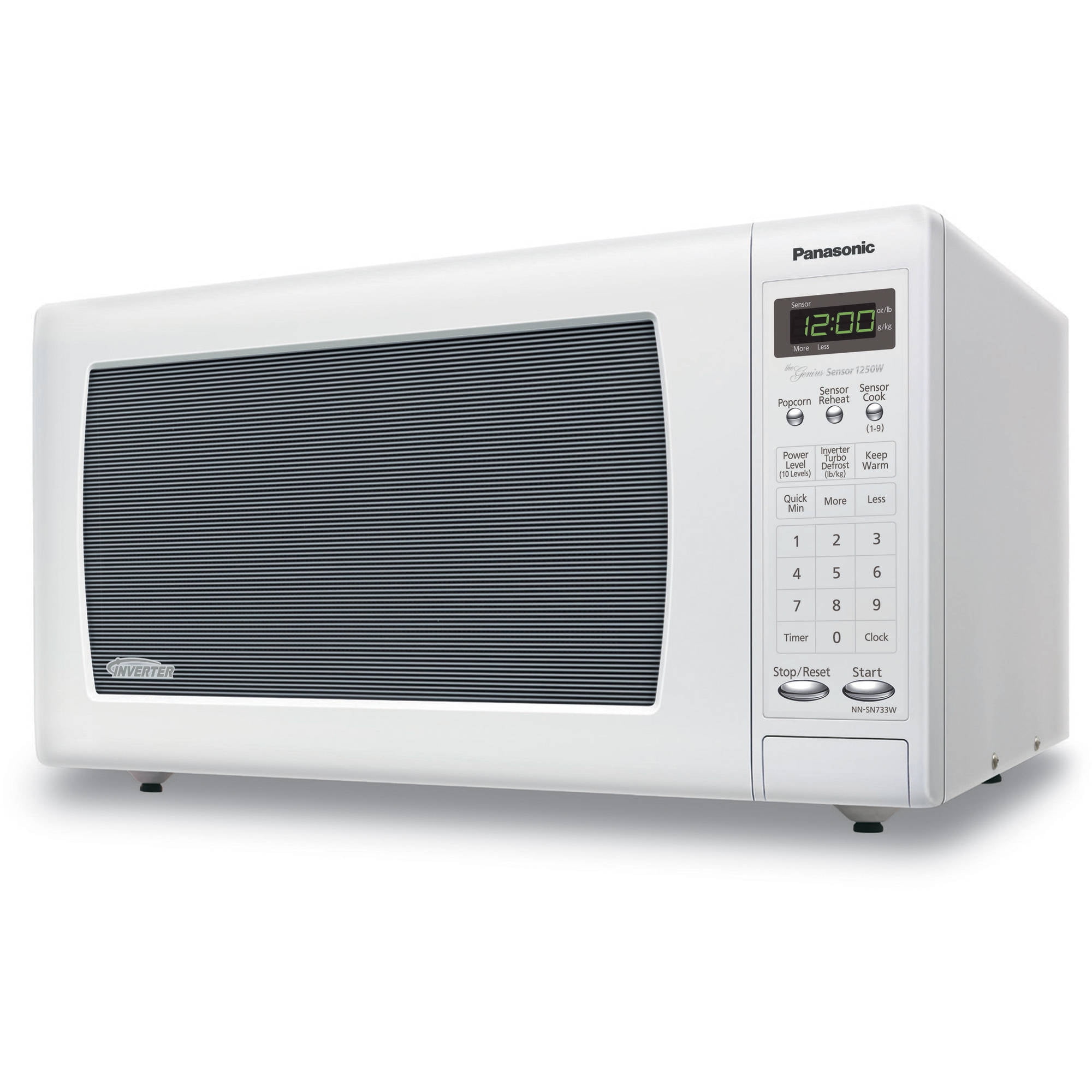 Panasonic Nn Sn733w Sensor Microwave Oven With Inverter Technology Panasonic Nn Sn733w Sensor Microwave Oven With Inverter Technology 1 6 Cubic Feet White