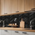 thumbnail image 3 of Alwayspon 10 Sheets 3D Wall Tile Stickers Sticker For Kitchen Bathroom Wall 11.4 X 9 Inch Dark Green, 3 of 8