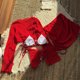 thumbnail image 5 of WILLBEST Traje de Baño Dama conjunto de Bikini de Cuatro Piezas para Vacaciones En La Playa de Color Sólido 2025 para Mujer, 5 of 6