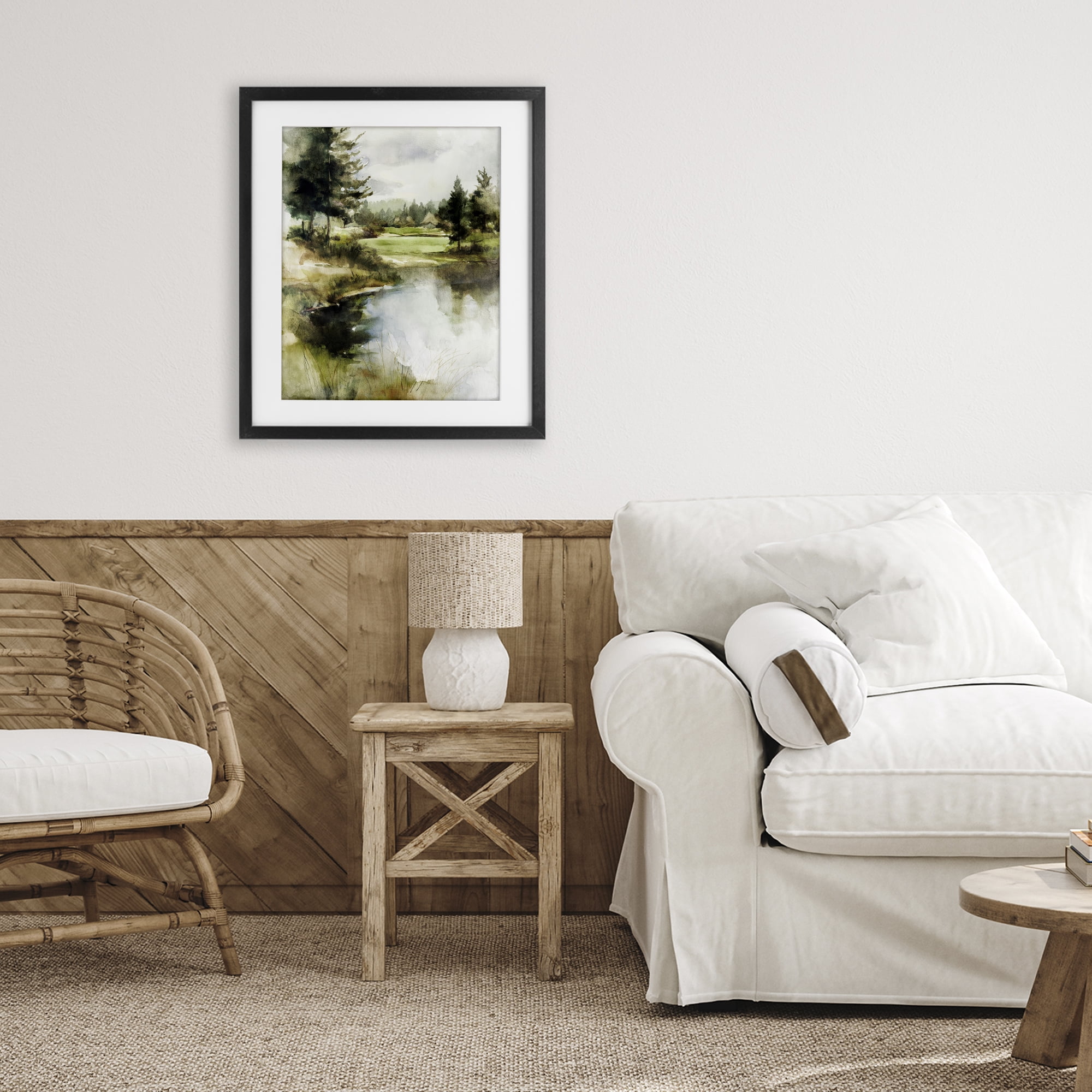 Stupell Industries The Secret Grove Black Framed Print Under Glass, design by Svetlana Aleynikova
