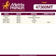 thumbnail image 2 of Metrix Premium Chassis Parts - Front Sway Bar Stabilizer End Link Fits 04-10 Infiniti QX56, 04 Nissan Pathfinder Armada, 04-15 Titan, 05-15 Armada, 17-22 Titan 4WD, Replacement K750146, 2 of 6