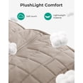 thumbnail image 4 of BAGSMART College Backpack, Lightweight Bookbag with 15.6 inch Laptop Compartment, Casual Daypack for Travel Work Commuter, Camel, 4 of 7
