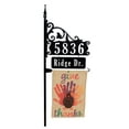 thumbnail image 3 of Address America  Boardwalk Address Sign With Name Rider And Flag - 58" Pole - Give Thanks Flag, 3 of 3