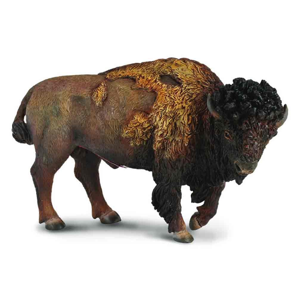 CollectA Wildlife American Bison Toy Figure Authentic Hand Painted