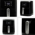 thumbnail image 4 of Air Fryer – 4.5 Qt, 1300W Large Capacity Fryer with LED Display, 8 Presets, Adjustable Temp, Oil-Free Kitchen Appliance for Baking, Roasting, Frying, Healthy Crispy Meals, Black, 4 of 6