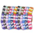 thumbnail image 1 of Chaussettes Décontractées pour Enfants en Coton à Rayures Floues et Moelleuses, 1 of 4