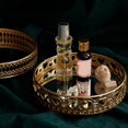 thumbnail image 2 of Metal Cosmetic Tray, Vintage Style Deco Jewelry Box, Bathroom Storage Tray, Home Decor, 2 of 5