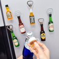 thumbnail image 3 of Abridor de botellas metálico de 3 piezas, vaso de cerveza con imán, 3 of 5