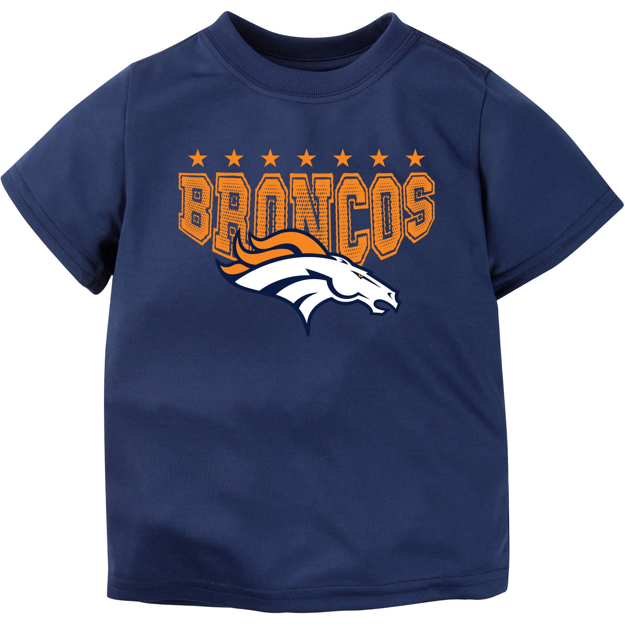 NFL Denver Broncos Boys Short Sleeve Performance Team T Shirt by