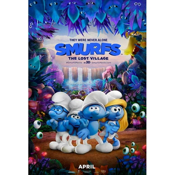 Smurfs The Lost Village Movie Poster 11 X 17 Walmart Com Walmart Com smurfs the lost village wall calendar 2021