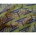 thumbnail image 4 of oneOone Silk Tabby Fabric Floral Block Print Fabric By The Yard 42 Inch Wide, 4 of 4