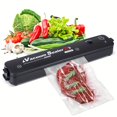 thumbnail image 1 of 1pc Vacuum Sealer For Food Saving - Food Vacuum Sealer Automatic Air Sealing System For Food Storage Dry, 1 of 5