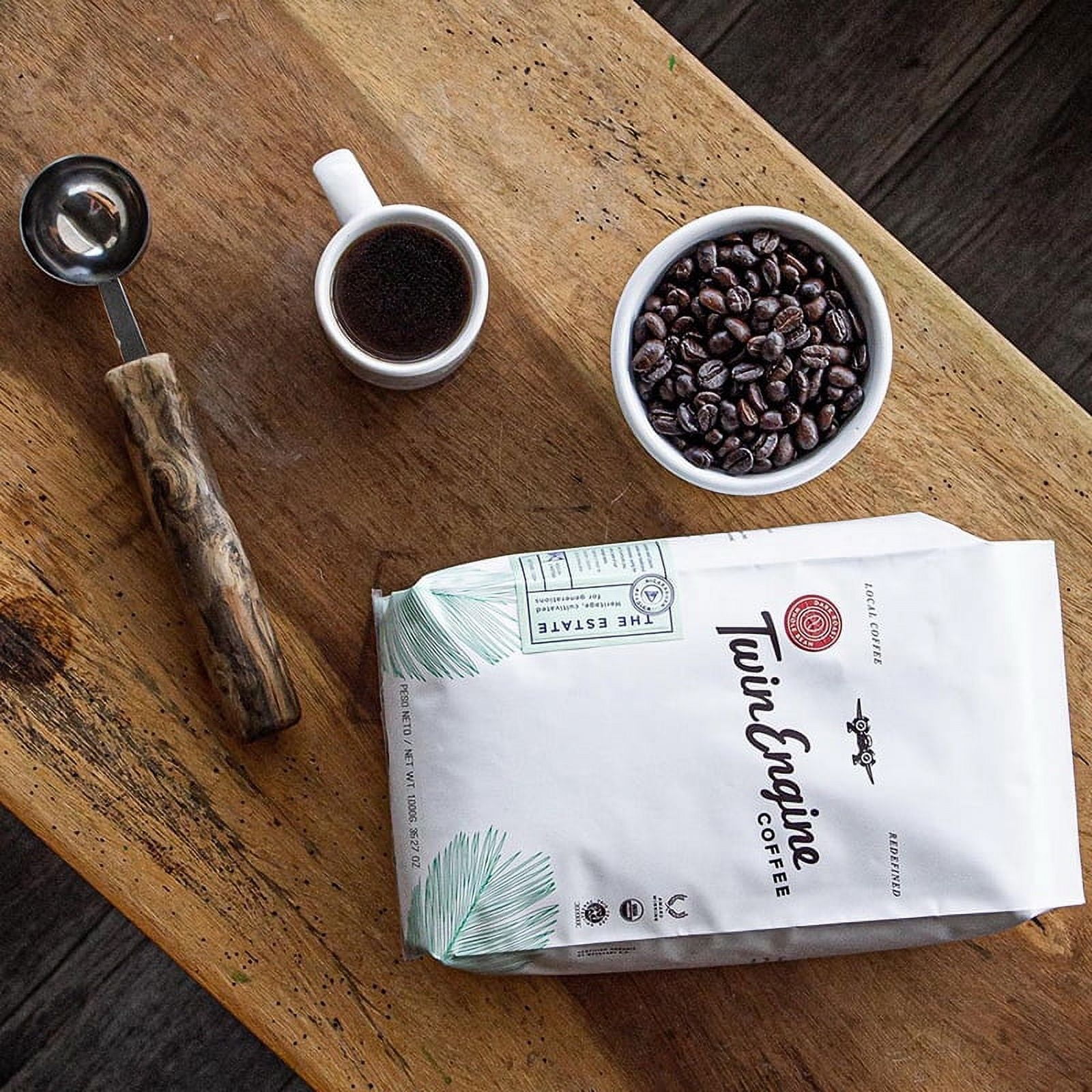 Twin Engine Coffee Organic Estate Dark Whole Bean Coffee 2.2 lbs.