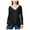 Black - classicblack, variant on American Rag Womens Crochet V-Neck Pullover Blouse, Black, XX-Small