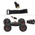 thumbnail image 2 of Black Battery Connector T-Shaped Adapter With Fixing Strap For 9125 Rc Car, 2 of 6