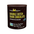 thumbnail image 2 of Castle Kitchen Natural Hot Chocolate Mix Variety Pack - Dairy-Free, Vegan Complete Mixes - Winter Favorites - Pack of 2 (Double Decadent Dark Chocolate & Marvelous Mint Dark Chocolate) 14 oz Each, 2 of 5