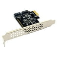 thumbnail image 3 of lionlar Almencla PCI-E Adapter to 3.0 2 Ports III 6G Expansion Card Plug, 3 of 6