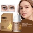 thumbnail image 1 of Fiudx Crema de Retinol, Hidratante para Contorno de Ojos Hemeiel, Fórmula con Retinol para Reducir Líneas de Expresión, Crema Antiedad para Combatir Ojeras, Uso Diario Nocturno, para Todo Tipo de Pie, 1 of 7