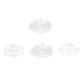 thumbnail image 3 of unbranded 100Jgo Botones De Plástico Transparentes Para Ideales Para Accesorios De Ropa, 3 of 8