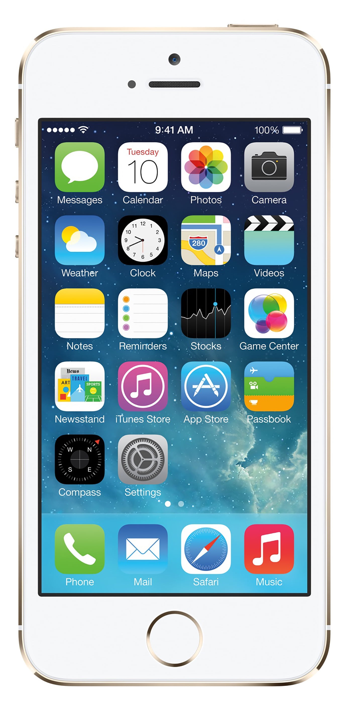 Refurbished Apple iPhone 5s 64GB, Gold - Unlocked GSM