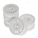 thumbnail image 3 of 4 piezas de cubo de rueda de coche de carreras, pieza de neumático de alto diámetro de 0,65 pulgadas, accesorios para llantas RC para 1/10 MB01 Tjxx, 3 of 9