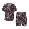 thumbnail image 1 of Fotbe United States Of America Pijama Estampada de 2 Piezas para Niños – Ropa de Dormir de Manga Corta Cómoda para Niños y Niñas, Camiseta y Shorts de Algodón-4X-Large, 1 of 6