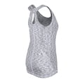 thumbnail image 3 of Women's New Era Black Chicago White Sox Space Dye Keyhole Back Tank Top, 3 of 5