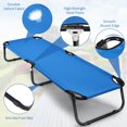 thumbnail image 5 of Spaco Folding Camping Bed Outdoor Portable Military Cot Sleeping Hiking, Camping Cot, Great for Camping, Lounging, & Elevated Sleeping, 5 of 8
