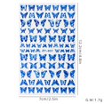 thumbnail image 3 of LHWEN Gold and Silver Butterfly Nail Stickers Thin Simulation Hot Stamping DIY Decorations for Women and Kids Home or Salon Use Creative Nail Designs Perfect Gift, 3 of 8
