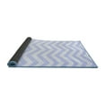 thumbnail image 2 of Ahgly Company Indoor Round Solid Blue Modern Area Rugs, 8' Round, 2 of 4