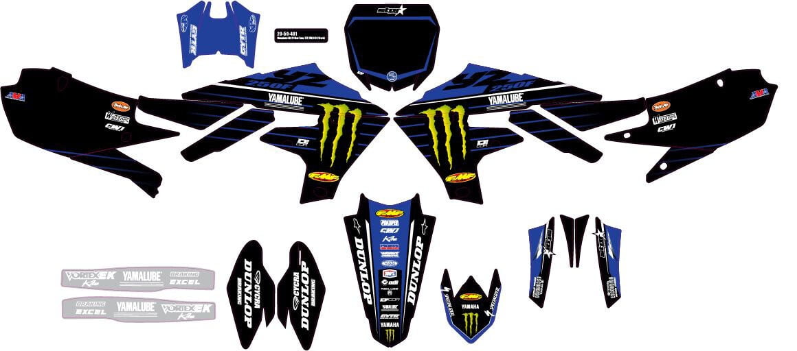 D-Cor New Star Racing Graphics Kit, 862-2050401 - Walmart.com