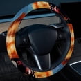 thumbnail image 2 of Corgi 14.5 Inch Printing PVC Leather Auto Accessories Steering Wheel Cover Car Wheel Covers Steering Wheel Covers, 2 of 6