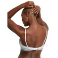 thumbnail image 3 of Hanes Originals Women's Cropped Bralette, Breathable Stretch Cotton, 2-Pack, Style MHO103, 3 of 10